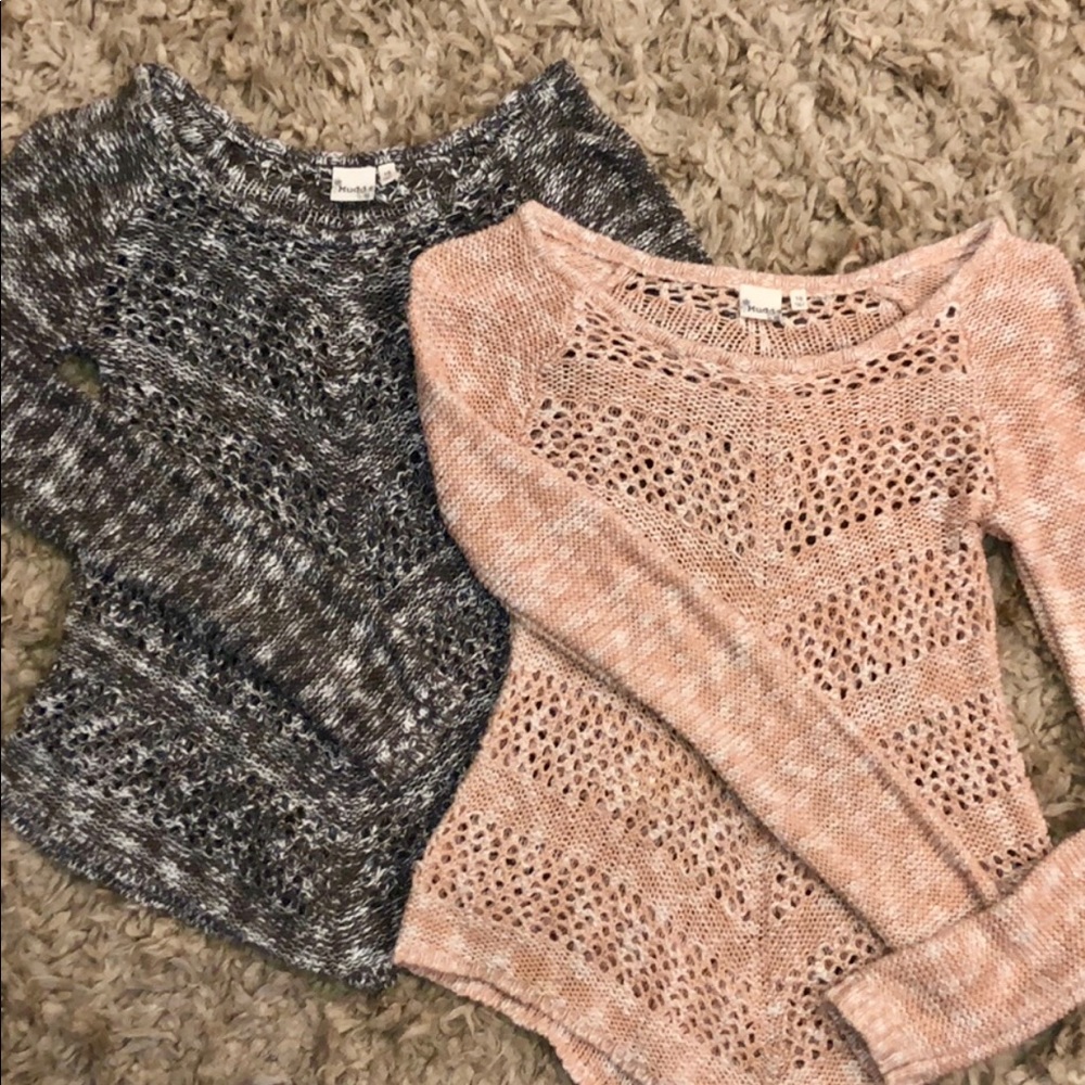 Set of Two Mudd Sweaters - Girls Size 10